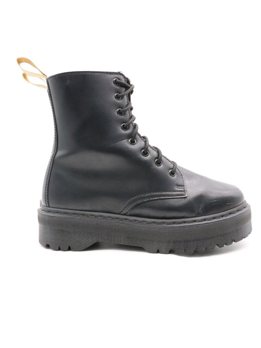 Doc Dr Martens Jadon Mono II Men's 10 Women's 11 Vegan Black Leather Boots